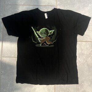 TeeTurtle Glow in the dark Yoda shirt